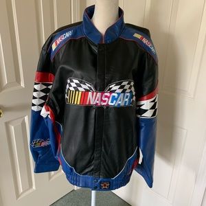 Chase Authentics NASCAR Leather Jacket.